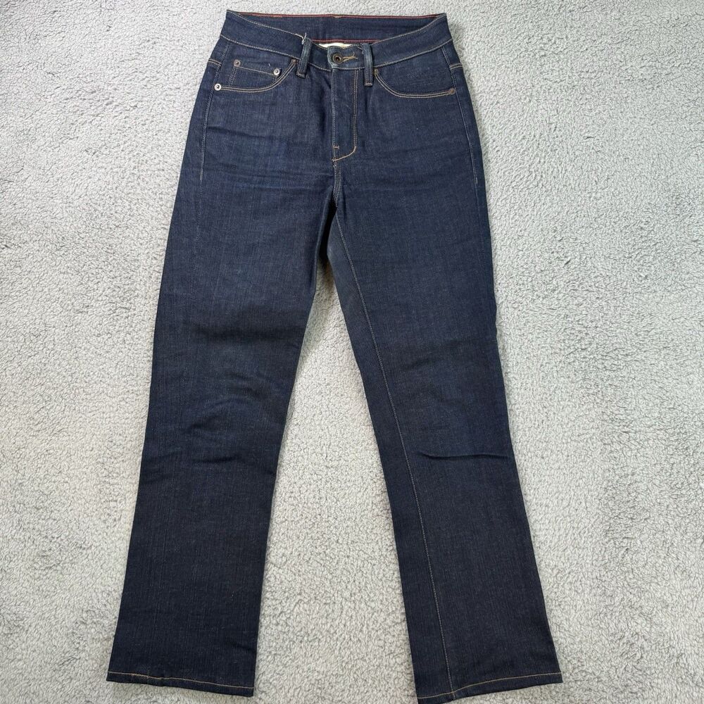 S Raleigh Denim Jeans Womens 25 Blue Stretch‎ Denim Straight